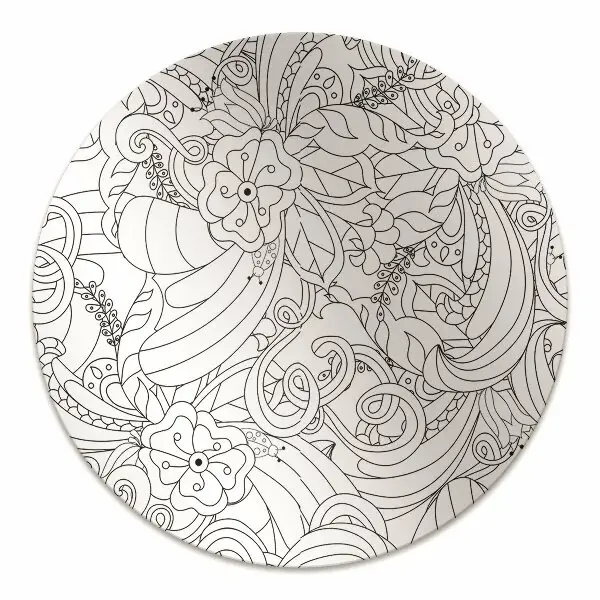 Székalátét Doodle mintázat