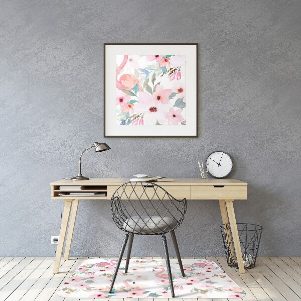 Székalátét Flamingos virágok