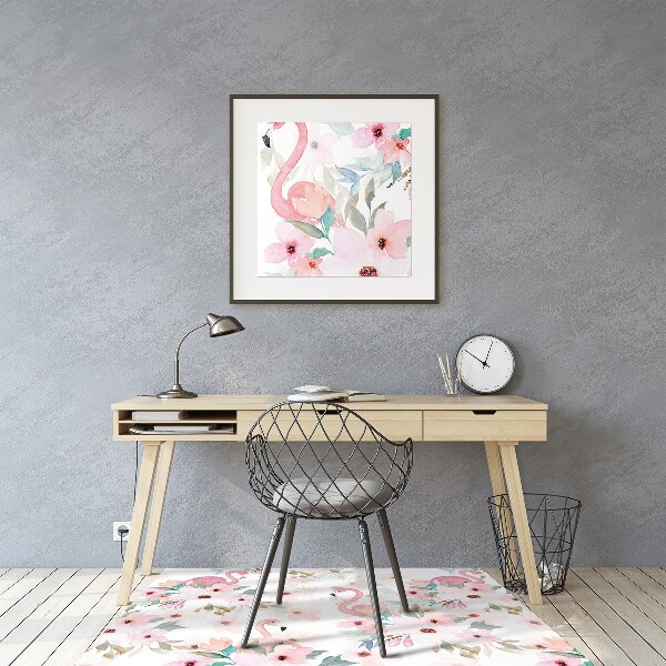 Székalátét Flamingos virágok