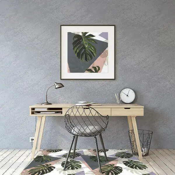Székalátét Monstera minta