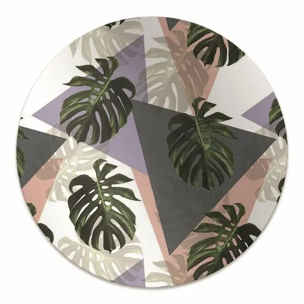 Székalátét Monstera minta