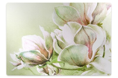 Székalátét Magnolia virágok