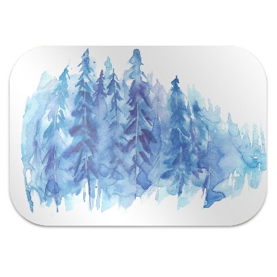 Székalátét Akvarell téli erdő
