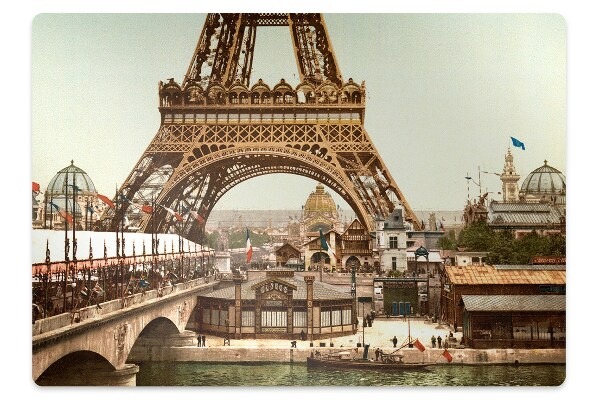 Székalátét Eiffel retro tower