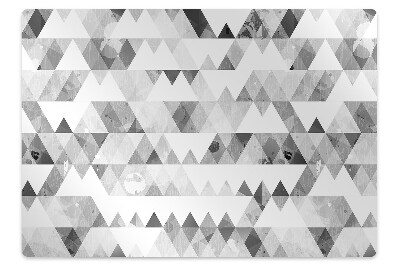 Székalátét Szürke háromszögek minta
