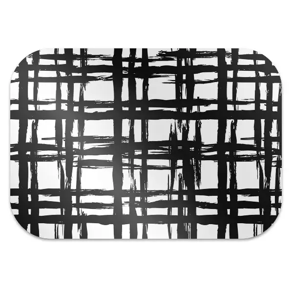 Szék szőnyeg Plaid mintázat