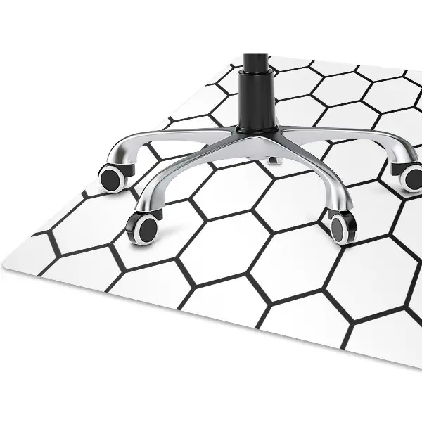 Szék szőnyeg Plate méz mintázat