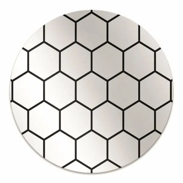 Szék szőnyeg Plate méz mintázat