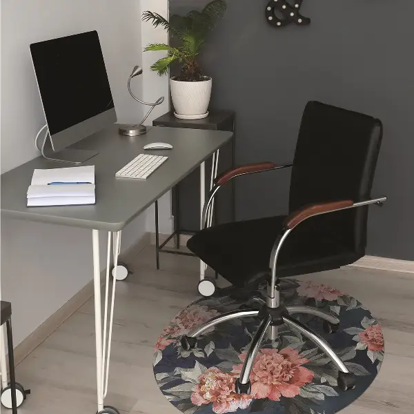 Szék szőnyeg Vörös peonies