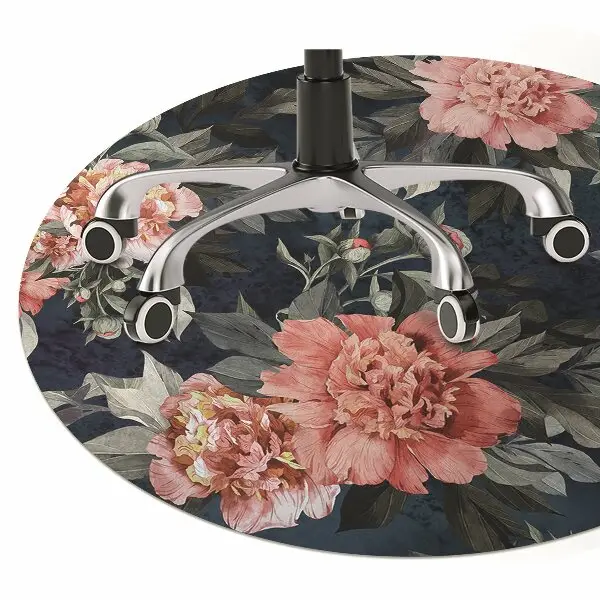 Szék szőnyeg Vörös peonies