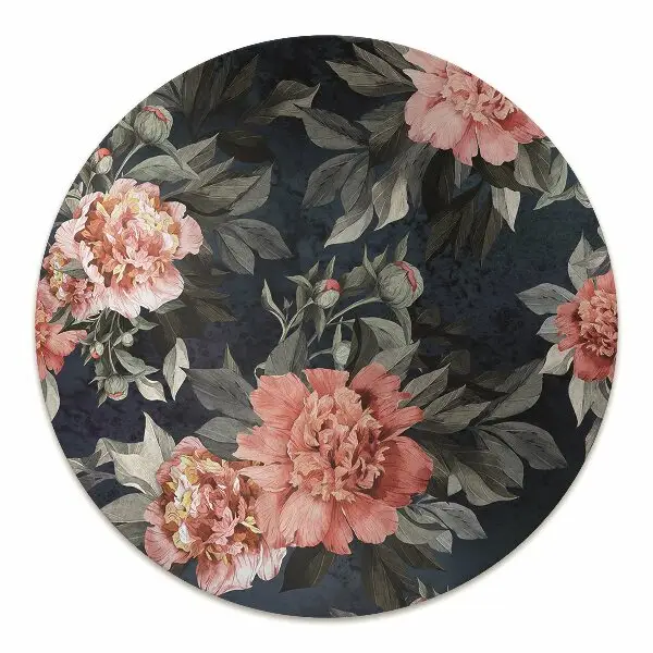Szék szőnyeg Vörös peonies
