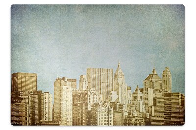 Szék szőnyeg Manhattan felhőkarcolók
