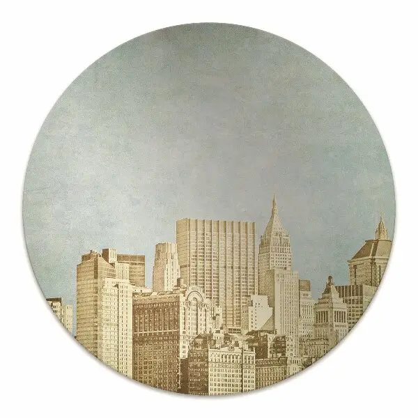 Szék szőnyeg Manhattan felhőkarcolók