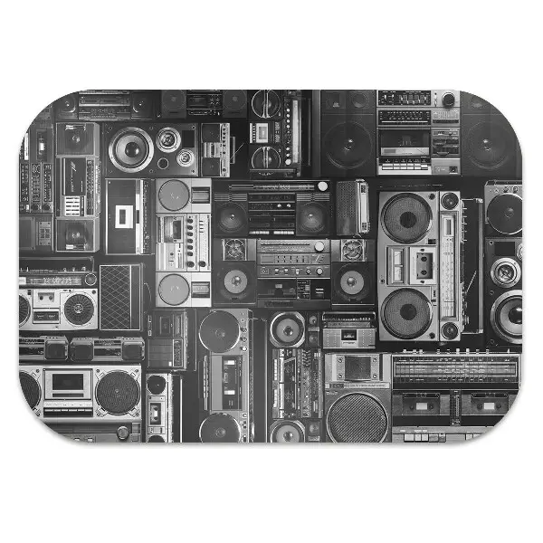 Szék szőnyeg Régi iskolai boombox