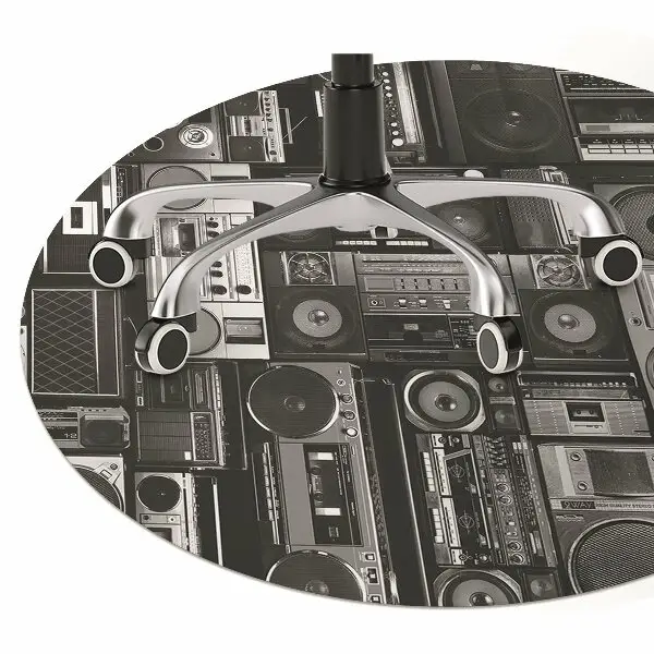 Szék szőnyeg Régi iskolai boombox