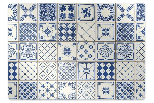 Padlóvédő székalátét Azulejos csempe