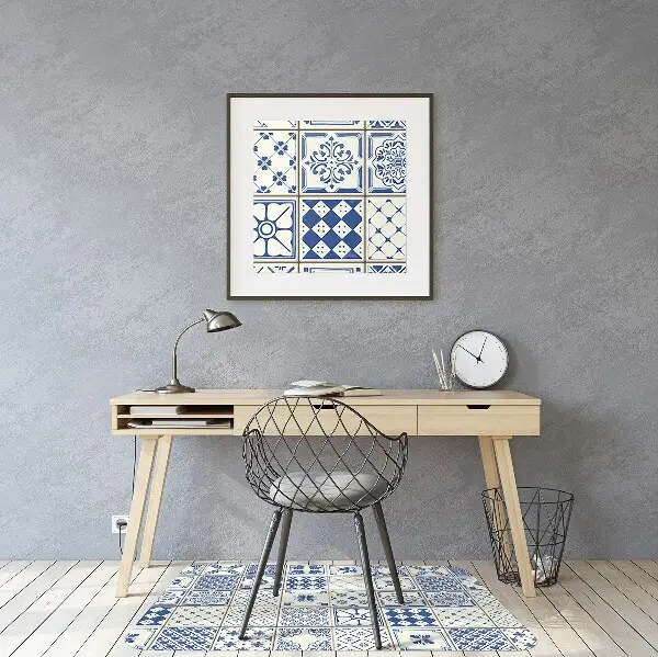 Padlóvédő székalátét Azulejos csempe