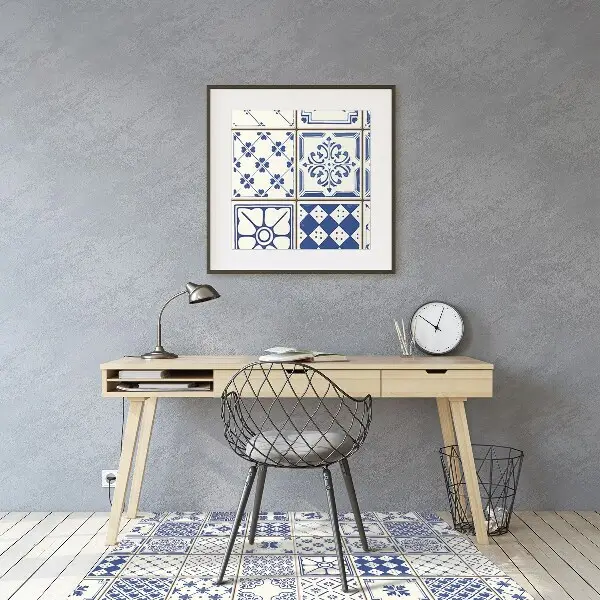Padlóvédő székalátét Azulejos csempe