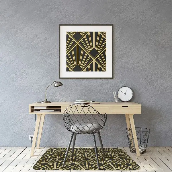 Padlóvédő székalátét Art deco stílus