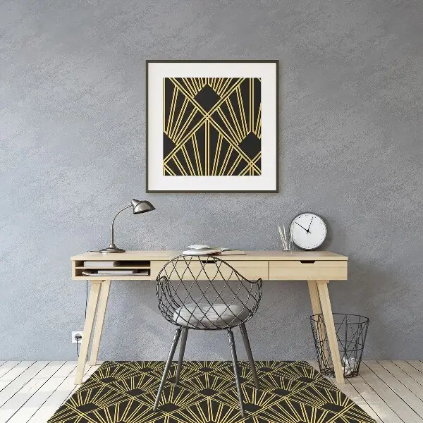 Padlóvédő székalátét Art deco stílus