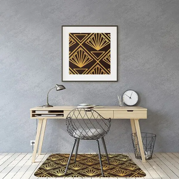 Padlóvédő székalátét Art deco stílus