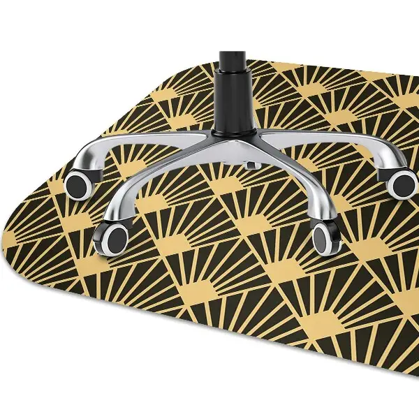 Padlóvédő székalátét Art deco