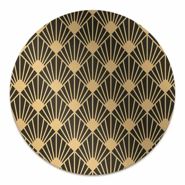 Padlóvédő székalátét Art deco