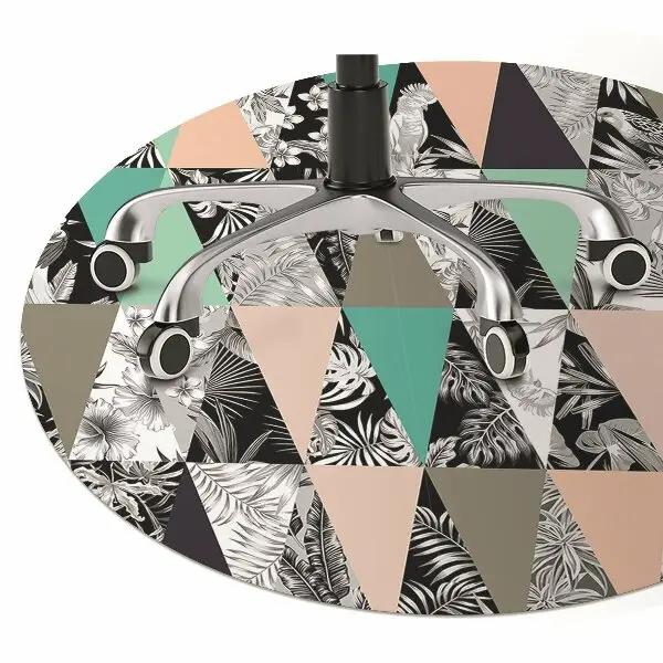 Padlóvédő székalátét Trópusi patchwork