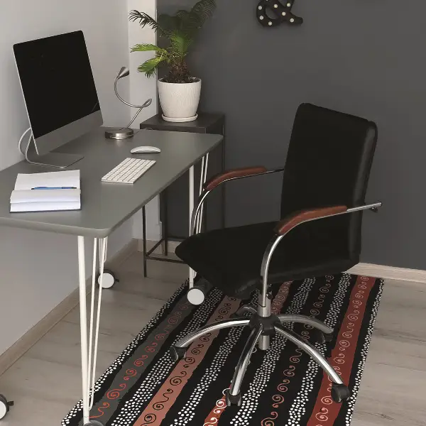 Szék alátét szőnyeg Törzsi mintázat