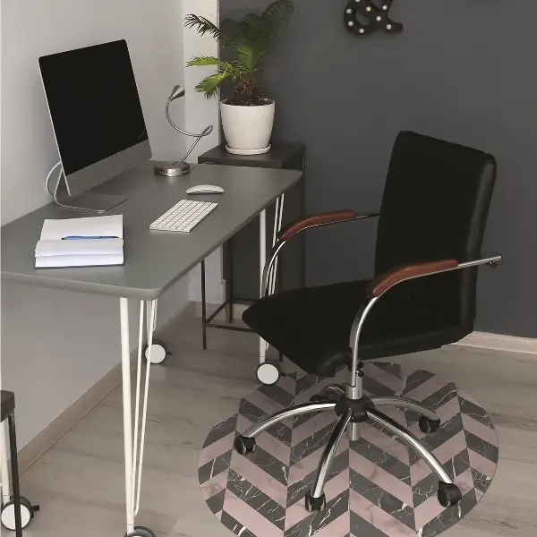 Szék alátét szőnyeg Marble style loft