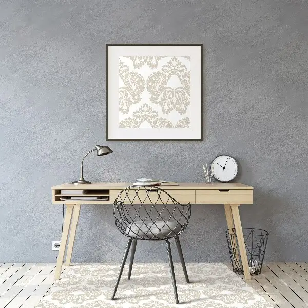 Padlóvédő székalátét Virágos minta