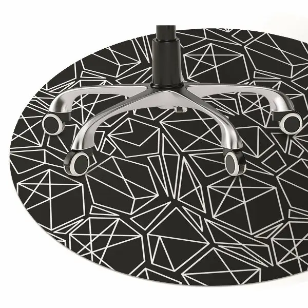Padlóvédő székalátét Geometriai szilárd anyagok