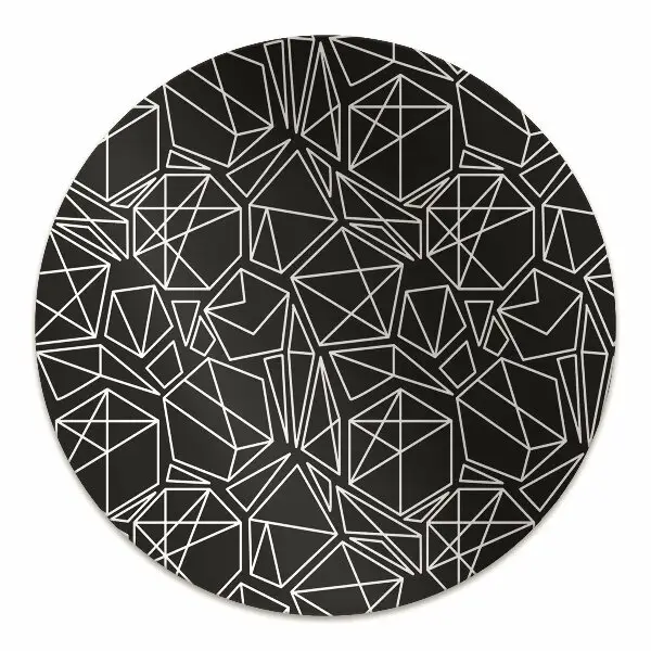 Padlóvédő székalátét Geometriai szilárd anyagok