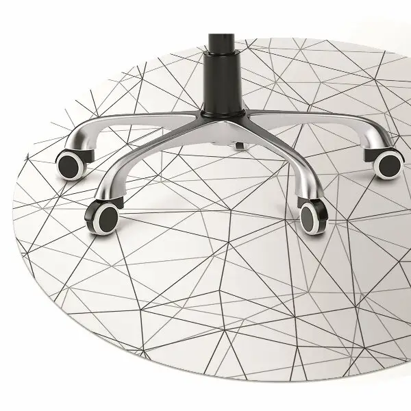 Szék alátét szőnyeg Geometriai vonalak