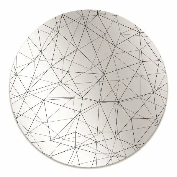 Szék alátét szőnyeg Geometriai vonalak