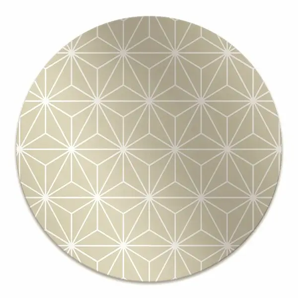 Irodai szék szőnyeg Geometriai mintázat