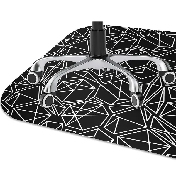 Irodai szék szőnyeg Geometriai formák