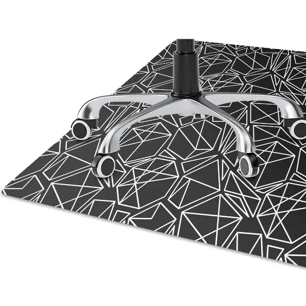 Irodai szék szőnyeg Geometriai formák