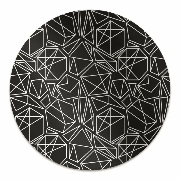 Irodai szék szőnyeg Geometriai formák