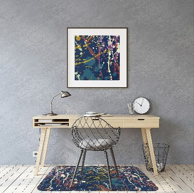 Irodai szék szőnyeg Akvarell foltok