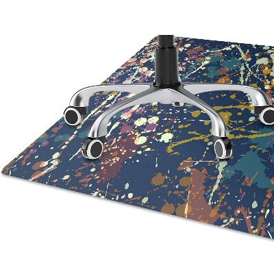Irodai szék szőnyeg Akvarell foltok