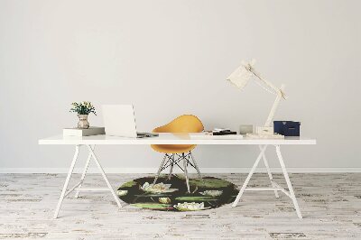 Irodai szék szőnyeg Lótuszvirágok