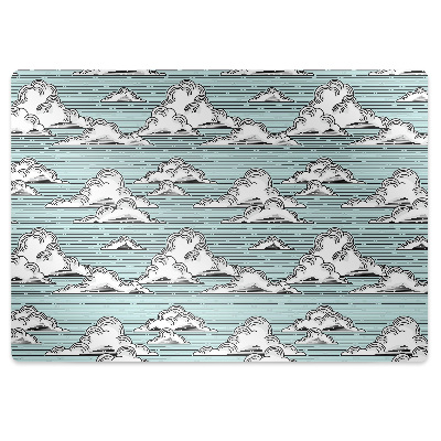 Irodai szék szőnyeg Felhők rajz