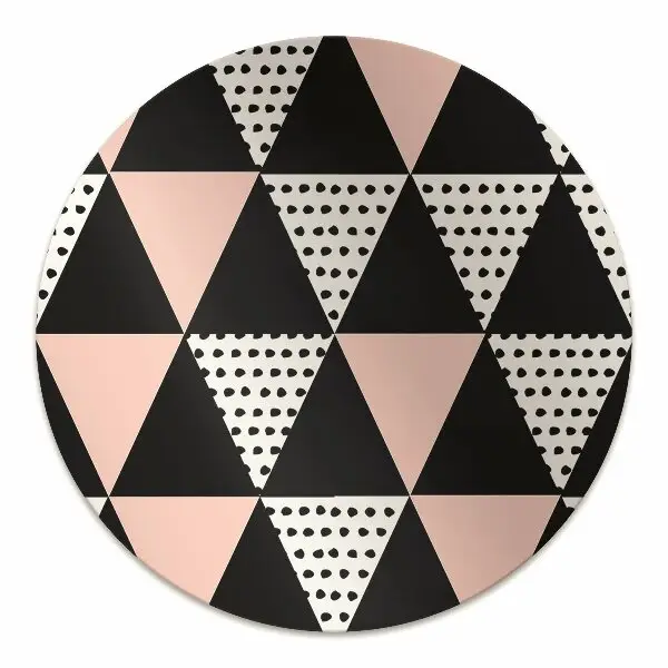 Irodai szék szőnyeg Geometriai háromszögek