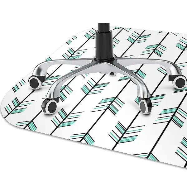 Irodai szék szőnyeg Nyilak illusztráció