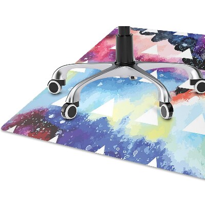 Irodai szék szőnyeg Kozmikus háromszögek
