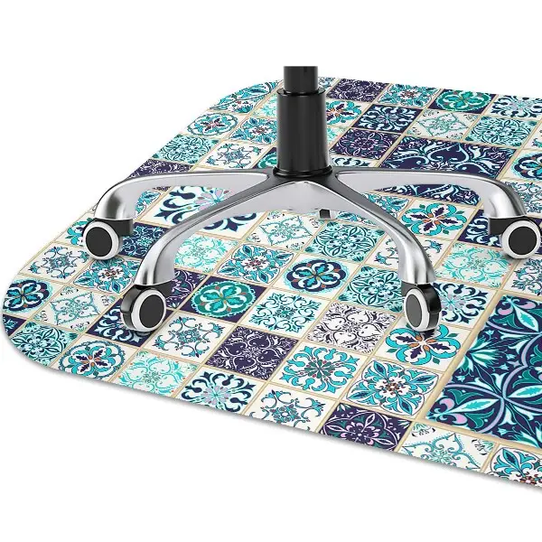 Irodai szék szőnyeg Gyönyörű patchwork