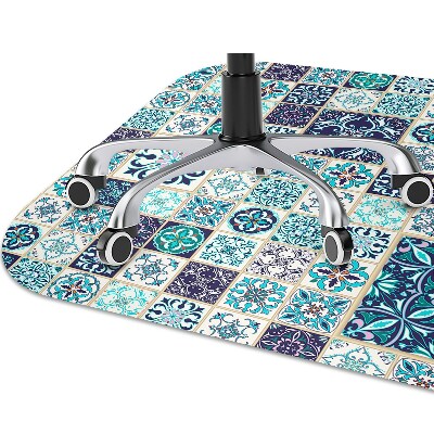 Irodai szék szőnyeg Gyönyörű patchwork