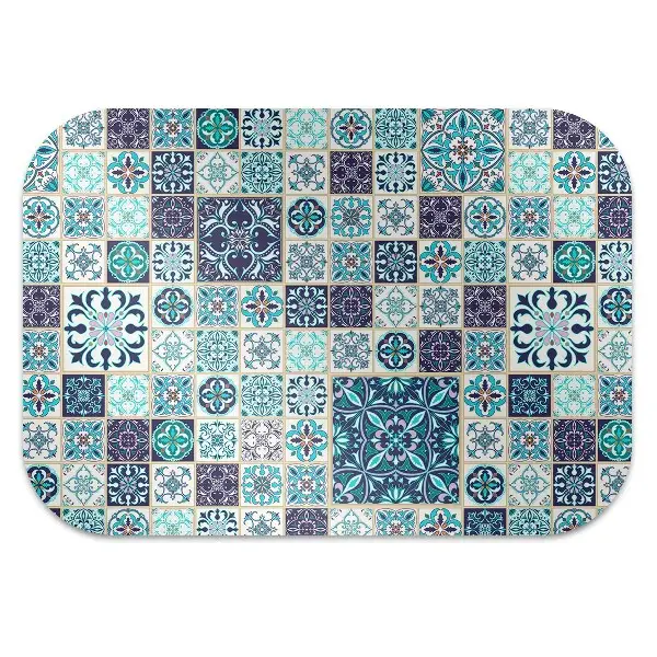 Irodai szék szőnyeg Gyönyörű patchwork