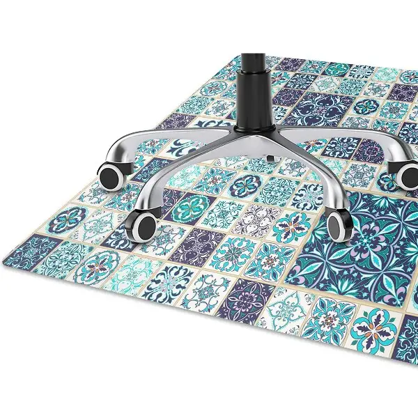 Irodai szék szőnyeg Gyönyörű patchwork